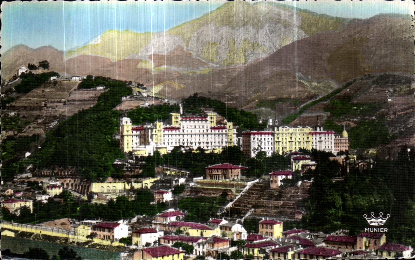 CPA Menton Vallee du Borigo Les hotels 