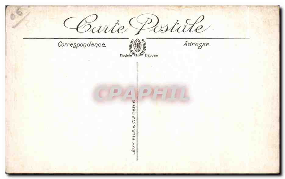 CPA La Turbie Portail Romain Ane Donkey  — Verso