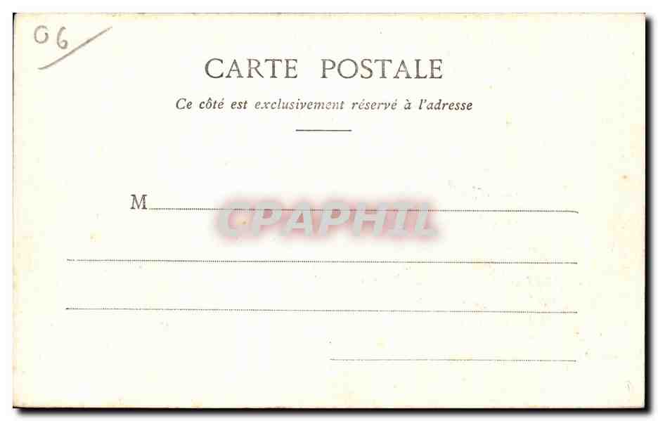 CPA La Turbie Vue generale parise du Mont Bataille — Verso