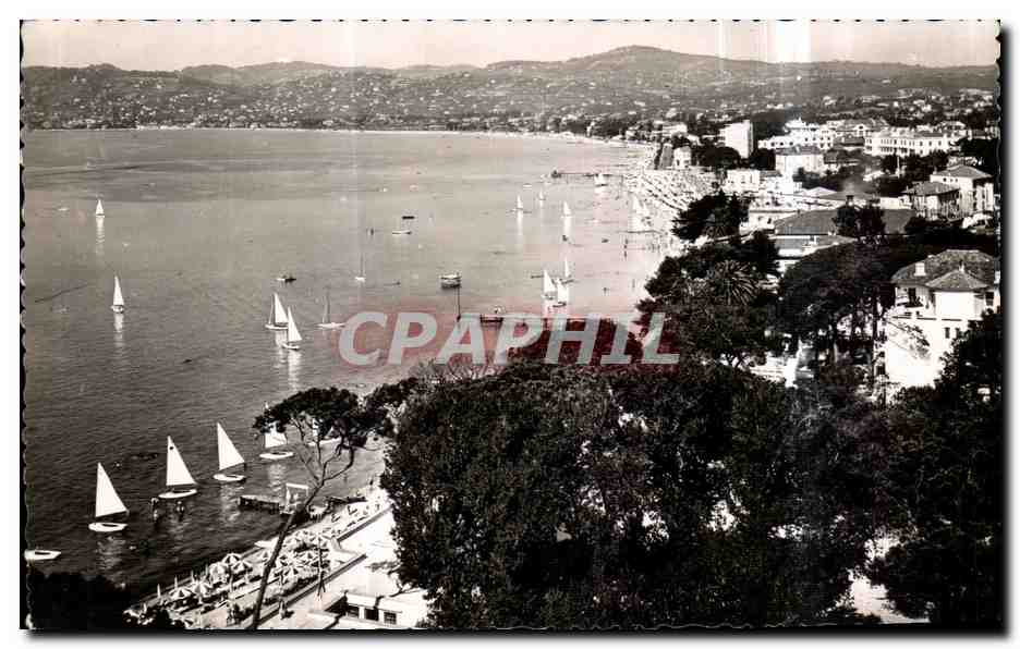 CPA Juan Les Pins Vue generale de la Bale