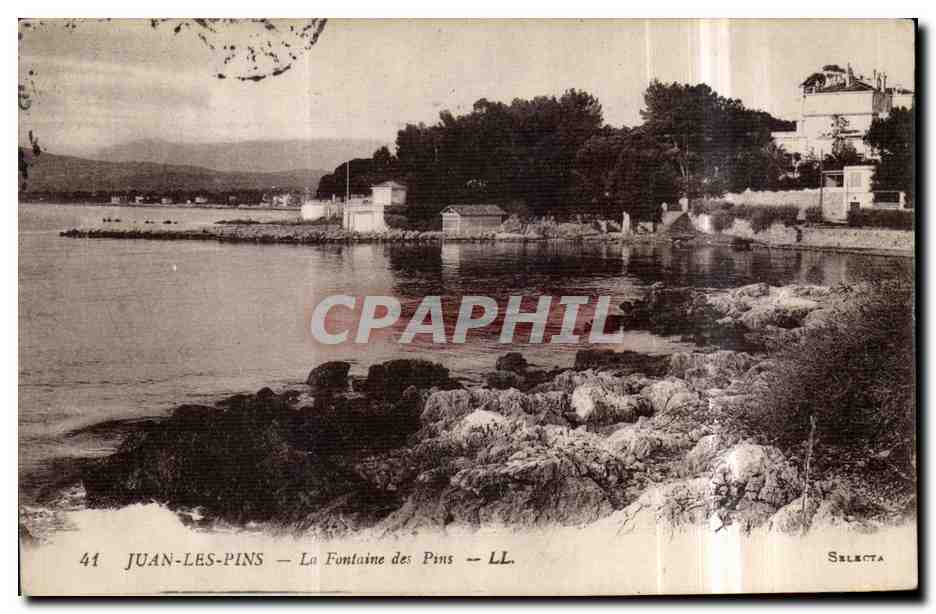 Juan-les-Pins — La Fontaine des Pins — Selecta