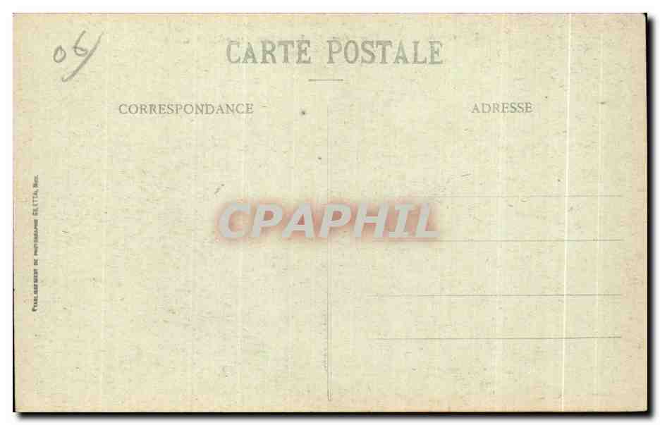 CPA Grasse Vue generale prise du cote Ouest — Rückseite