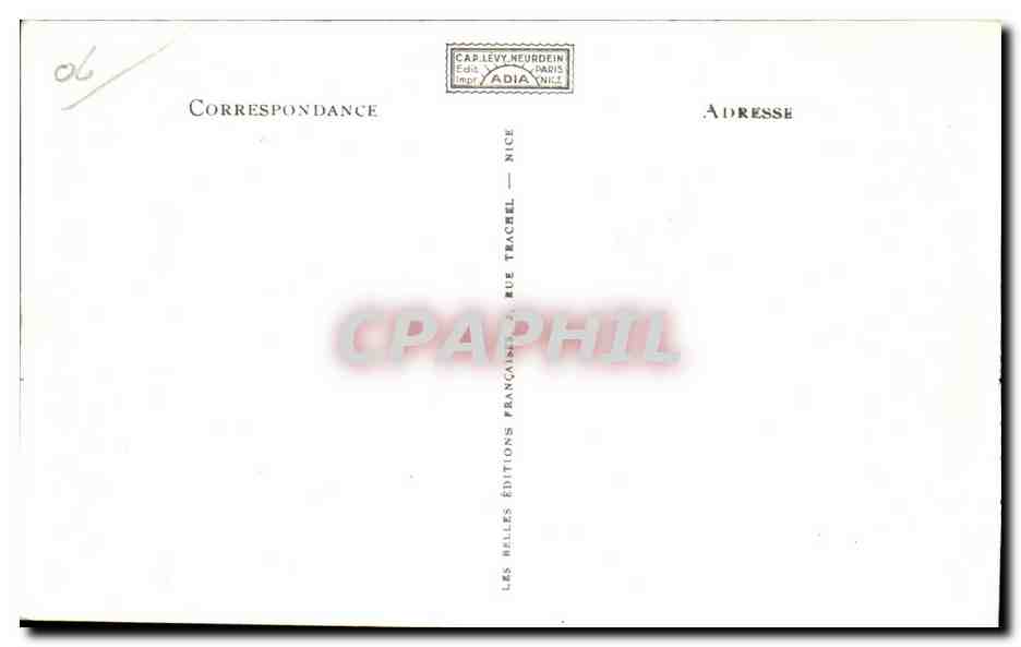 CPA Grasse Promenade du Cours et le Casino — Rückseite