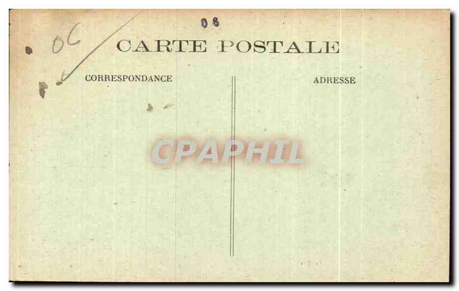 CPA Hotel des Anglais et St Paul s Church Cannes — Rückseite