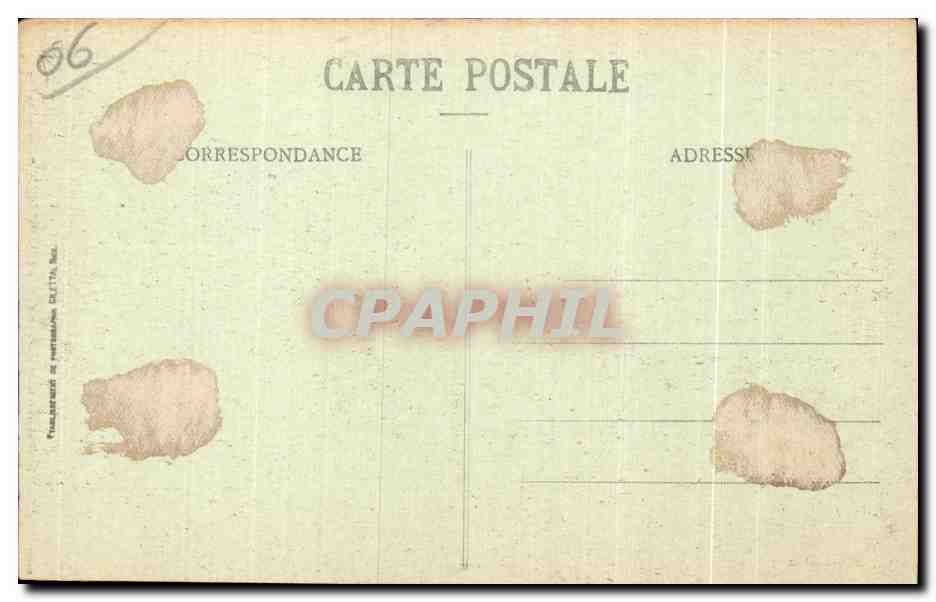 CPA Grasse Vue generale prise du cote Ouest — Rückseite