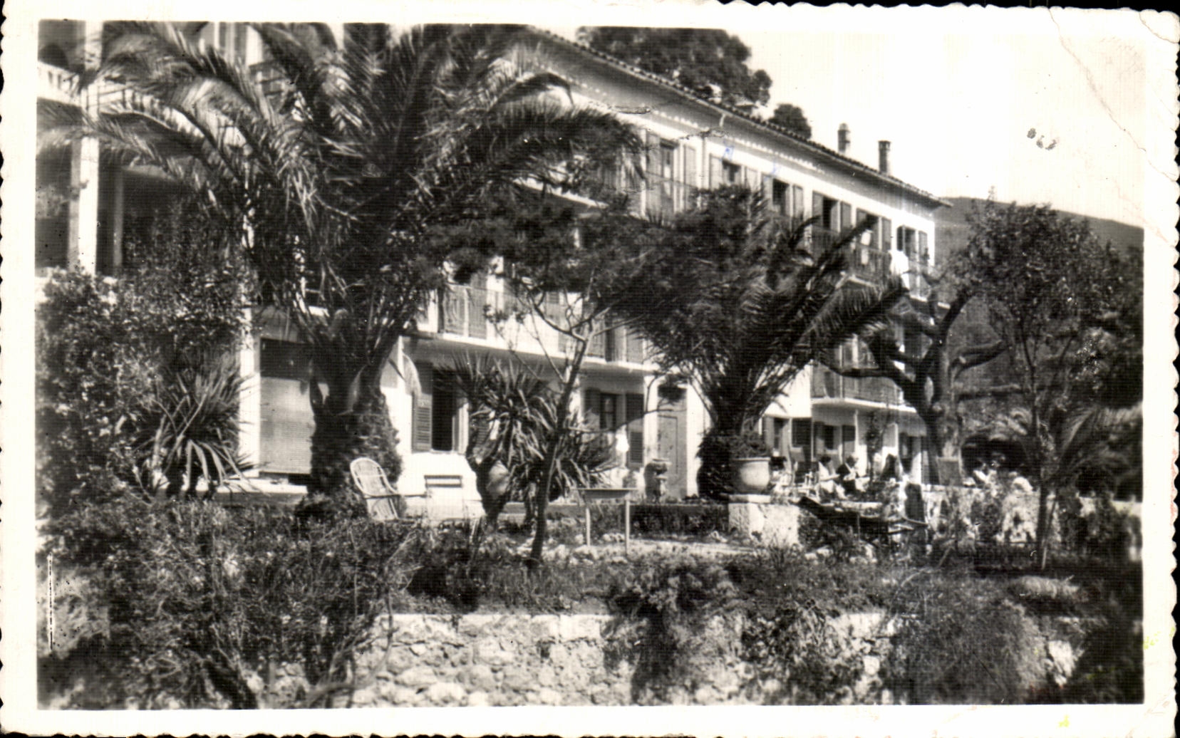 CPA La Brise Maison de Repos Grasse Route Napoleon