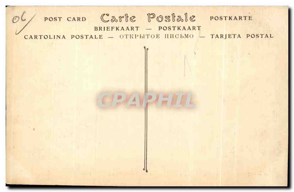 CPA Grasse Vue generale prise du Grand Hotel — Rückseite
