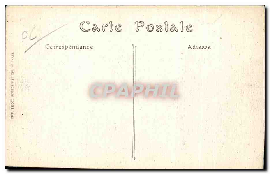 CPA Grasse Vue generale prise du Viaduc du Sud — Rückseite