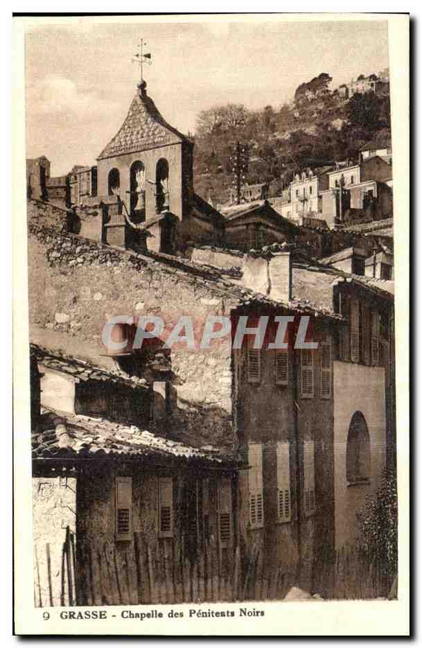 CPA Grasse Chapelle des Penitents Noirs