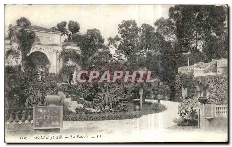 Golfe Juan — La Poterie — Entrée de La Poterie — LL. — n° 1125