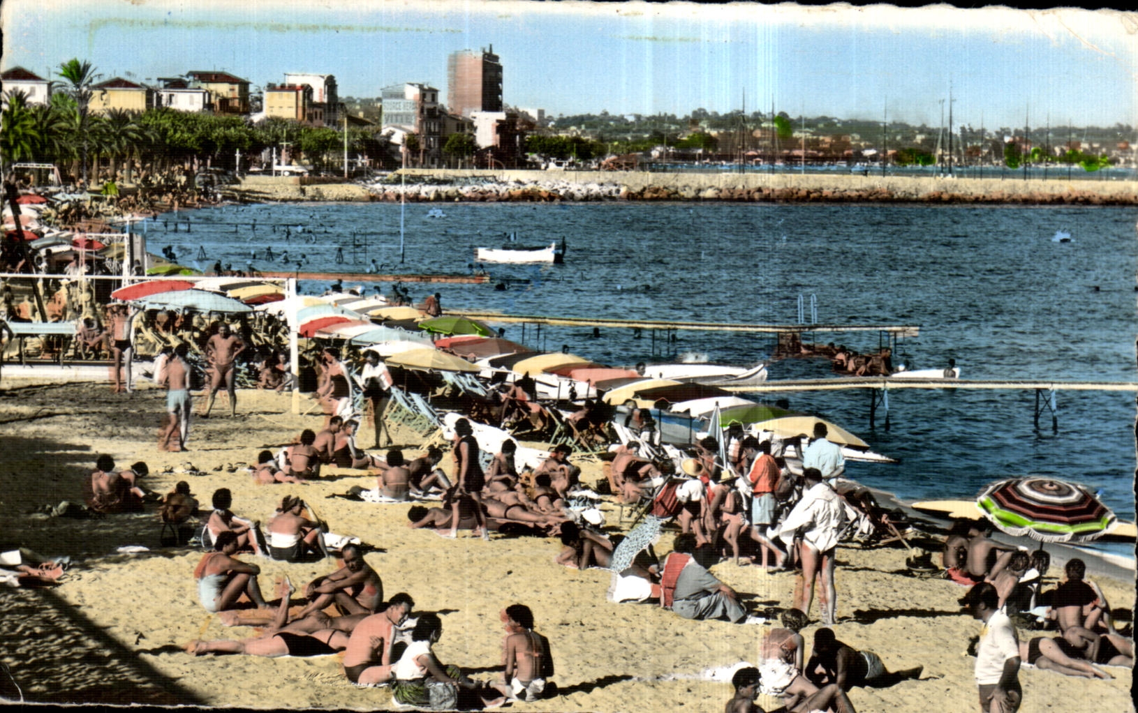 CPA La Cote D Azur Golfe Juan la plage Volley-ball Volley Ball