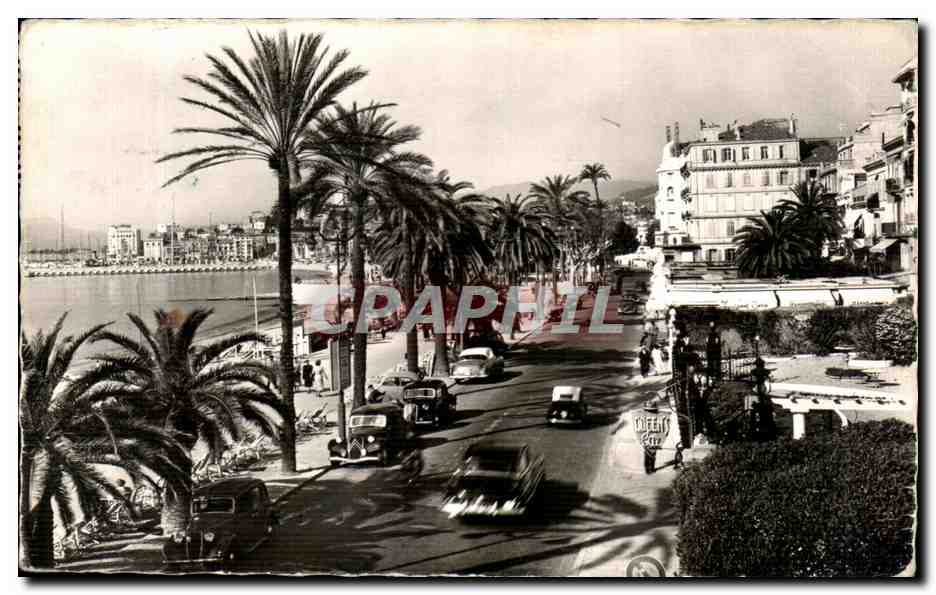 CPA Cannes La Promenade de la Croiseite