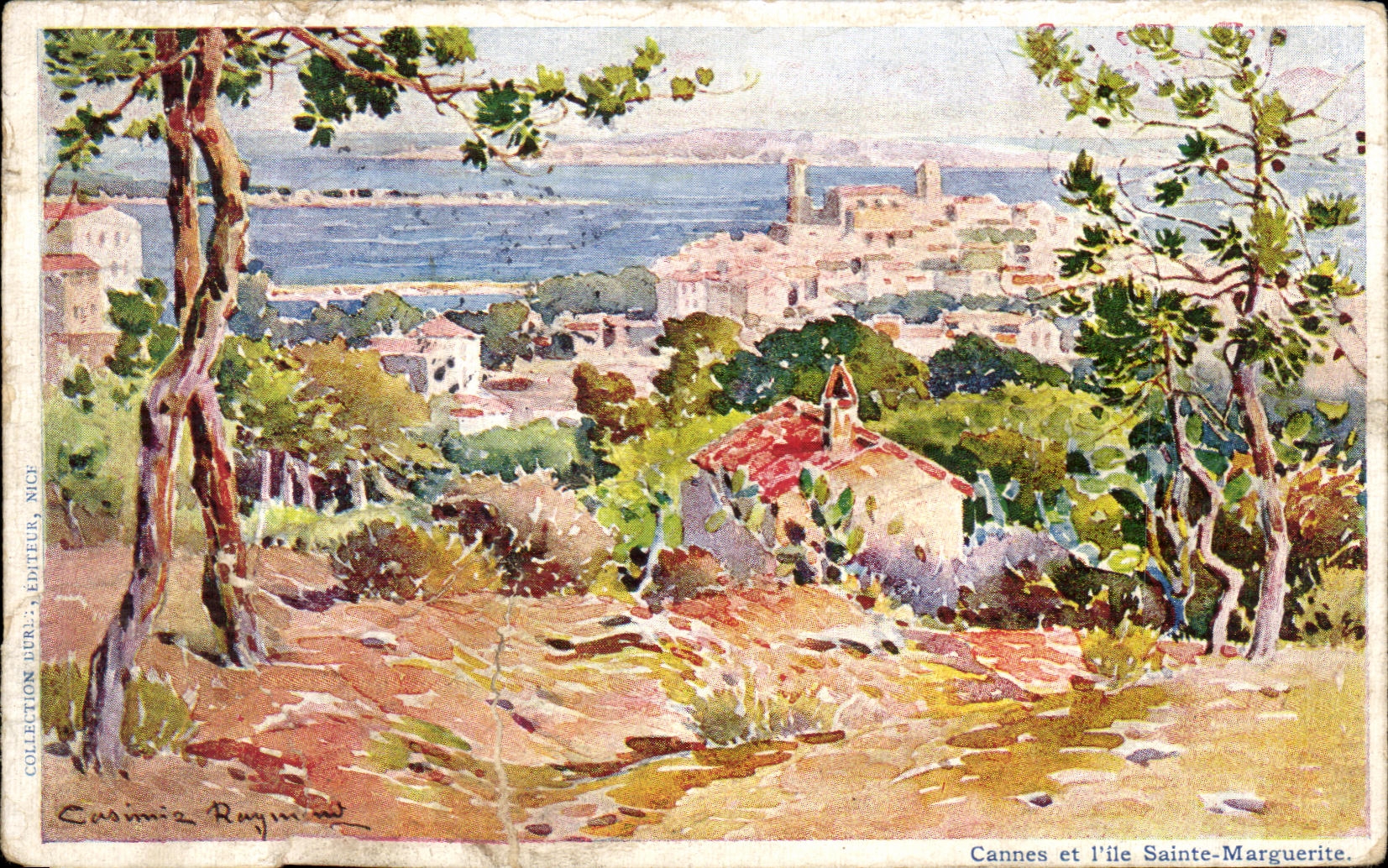 CPA Cannes et I Ile Sainte Marguerite