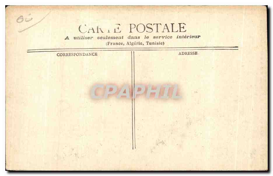 CPA Cote d Azur Cannes Le Calvaire Du Mont Chevalier — Rückseite