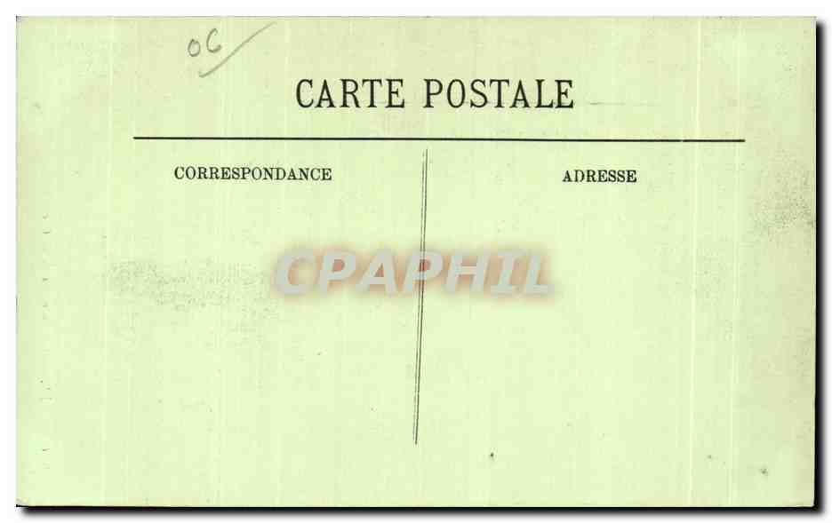 CPA Cannes Les Palmiers de la Croisette — Rückseite