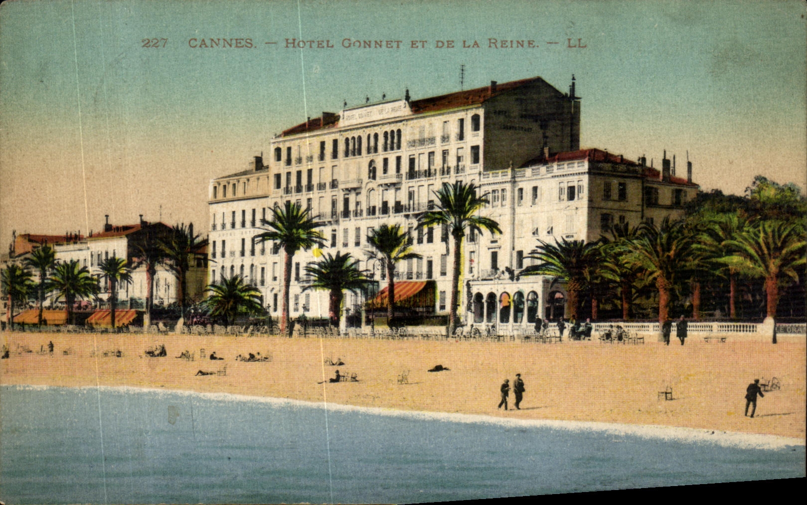 CPA Cannes Hotel Connet Et De La Reine