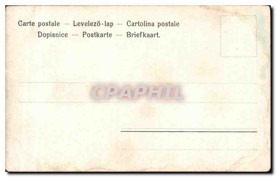 CPA Chateau Paysage  — Rückseite