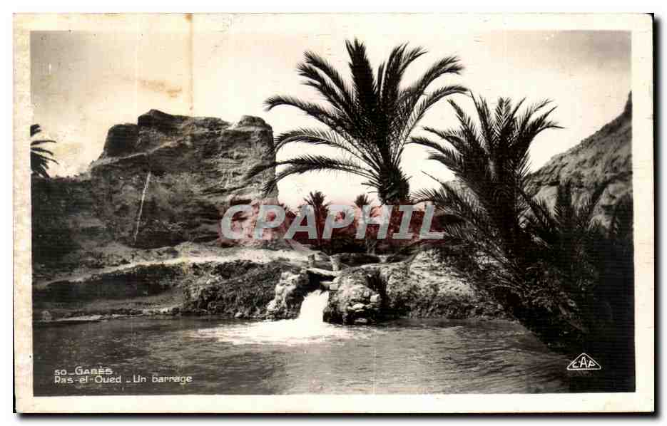 Ras-el-Oued — Un barrage — Éditeur CAF, n° 60
