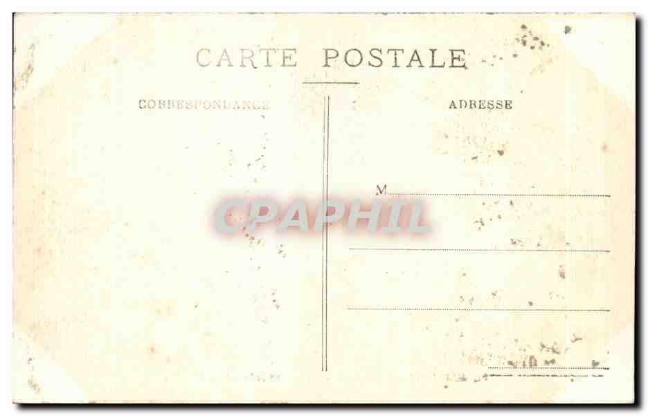 CPA Kairouan Cour de la Grande Mosquee Les Galeries — Verso