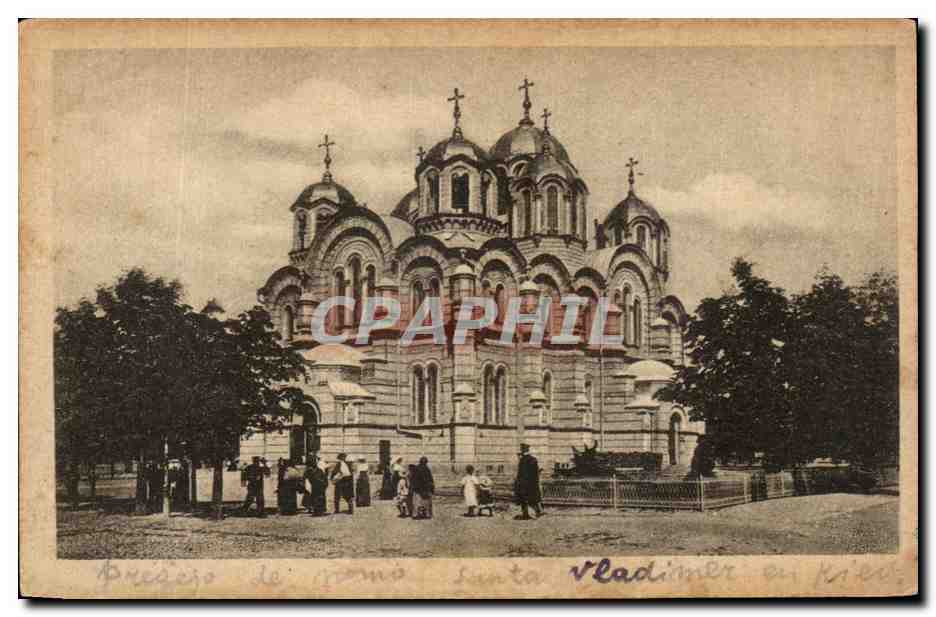 CPA L eglise de St Wladimir Ukrain Ukraine 