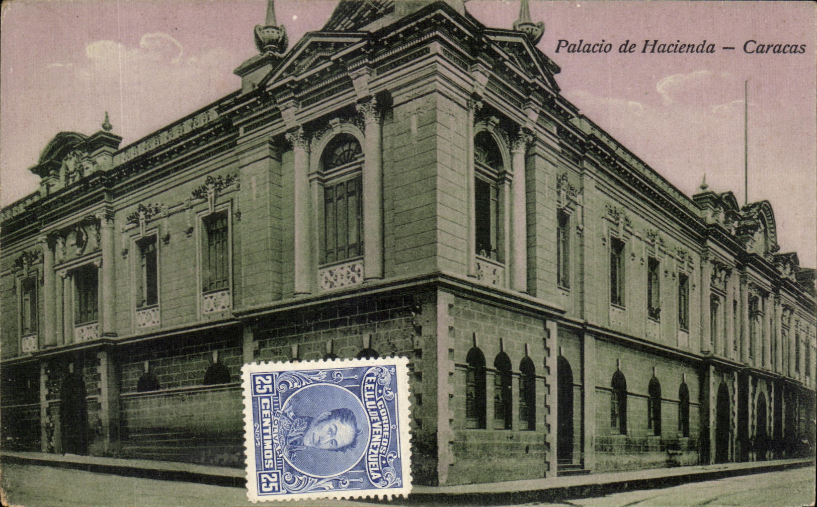CPA Palacio de Hacienda Caracas Venezuela