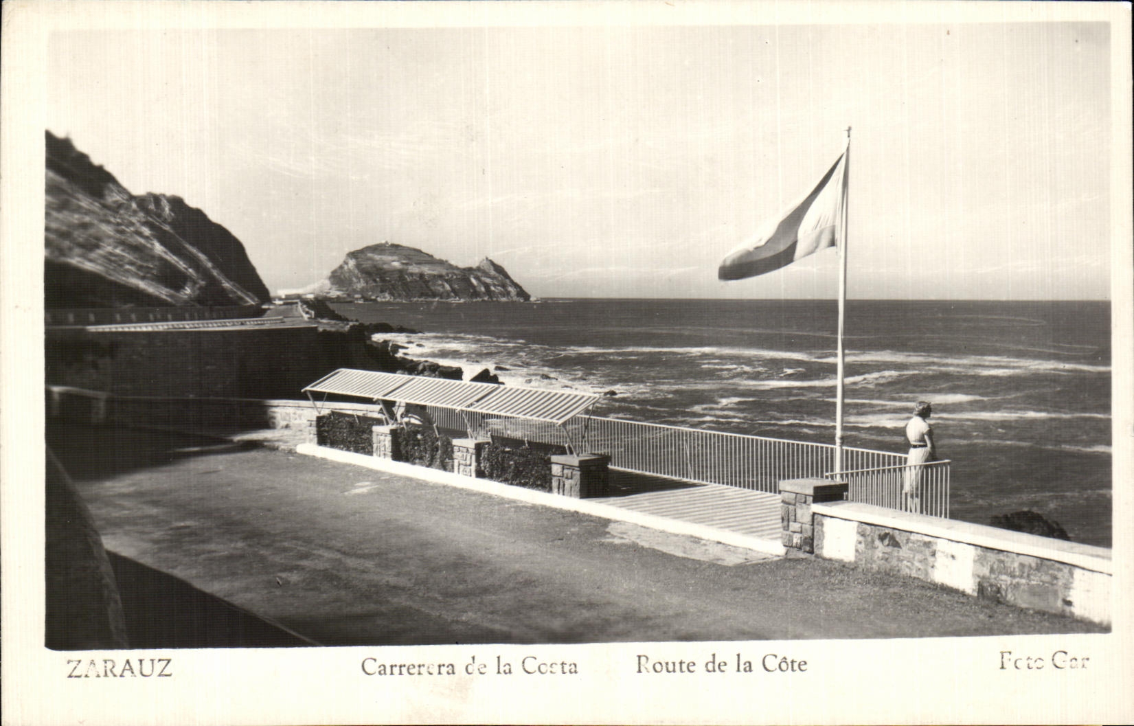 CPA Zarauz Carrerera de la Costa Route de la Cote