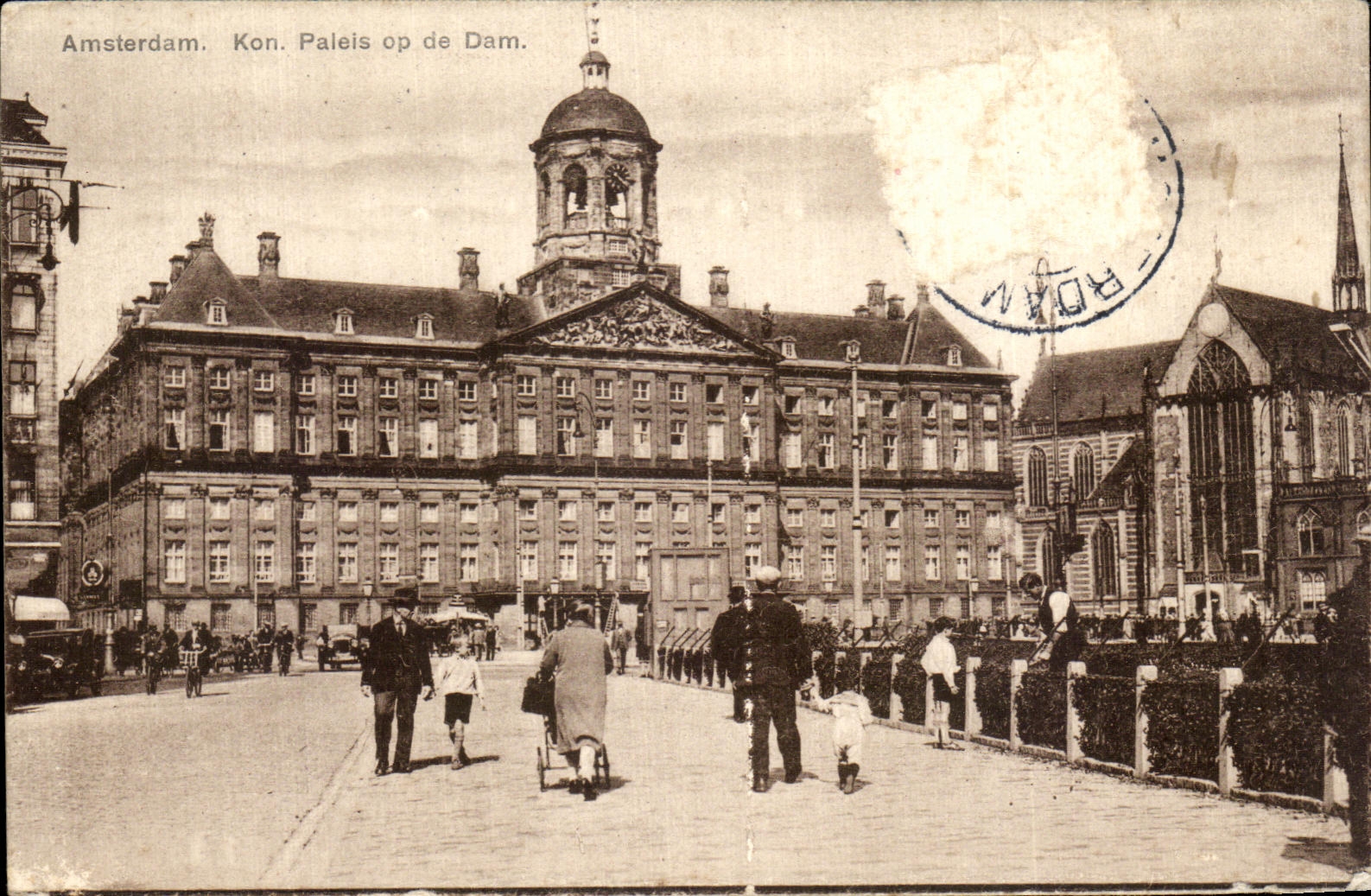 CPA Amsterdam Kon Paleis op de Dam