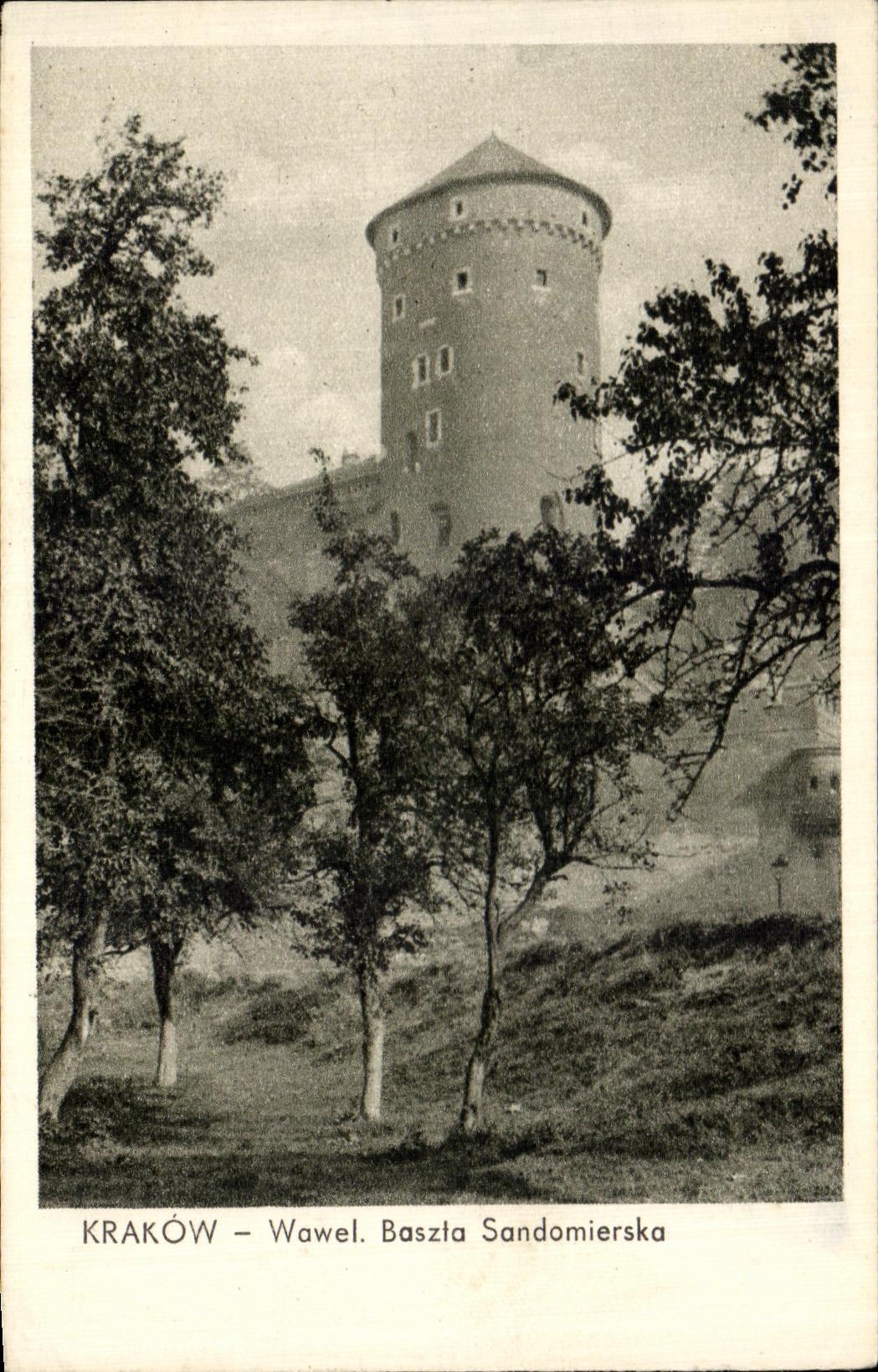Kraków – Wawel. Baszta Sandomierska — éditeur inconnu, n° de série K 104