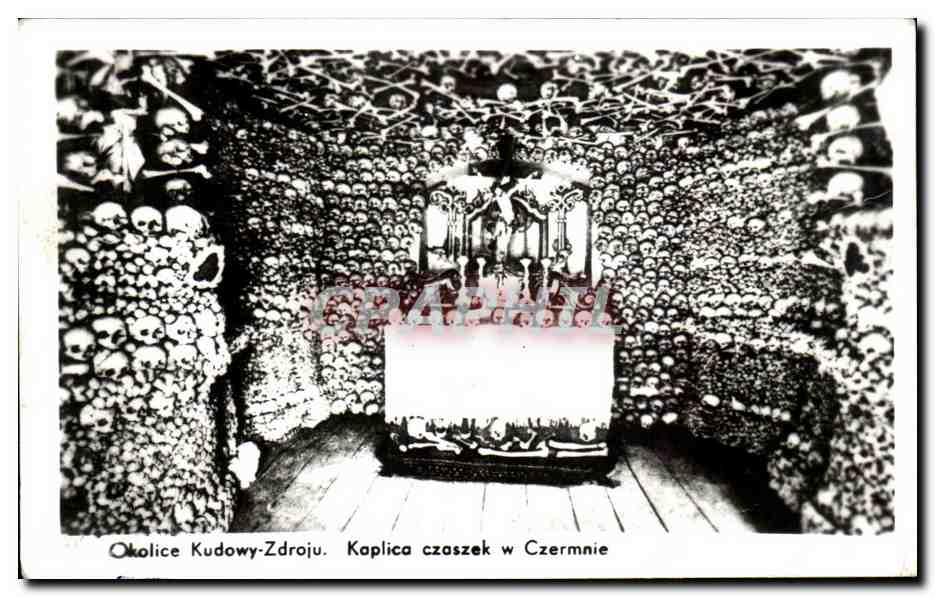 Kaplica czaszek w Czermnie — Okolice Kudowy-Zdroju — éditeur non visible