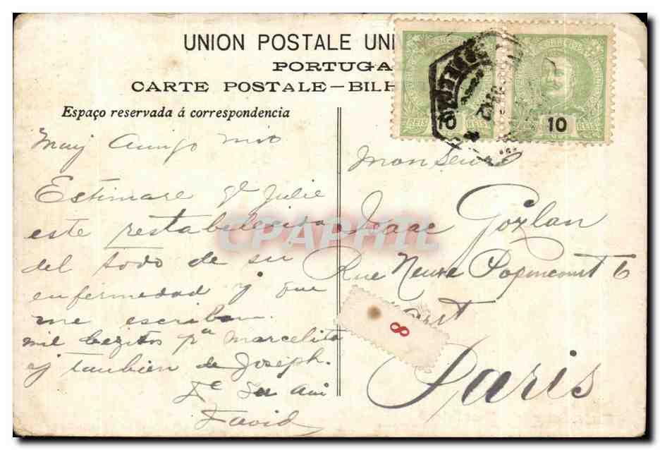 Chalet Sommer — Mont'Estoril — Édition Grand Hôtel d'Italie — Rückseite