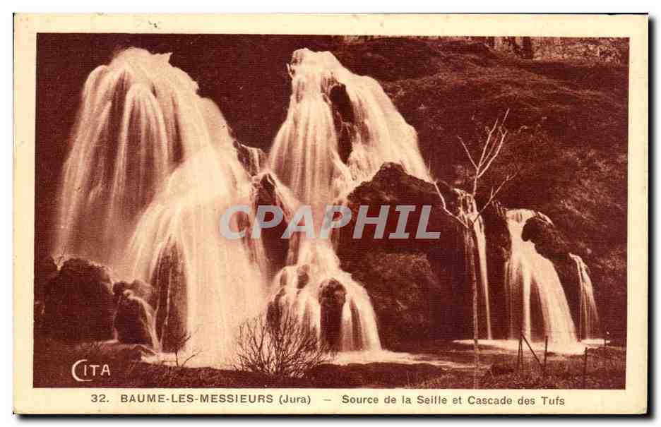 Baume-les-Messieurs (Jura) — Source de la Seille et Cascade des Tufs — CITA n°32