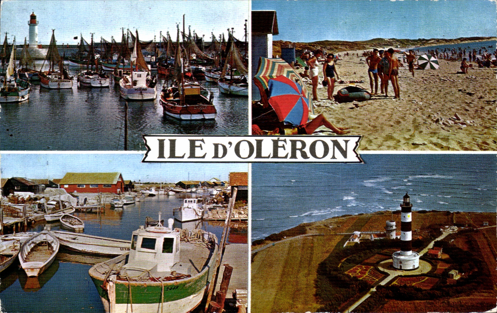 CPSM Ile D Oleron Le port huitrier sur le chenal Huitre Oyster