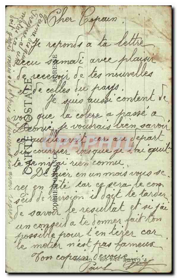 CPA Grenoble Jardin de Ville Statue d Hercule au repos Enfants — Reverso
