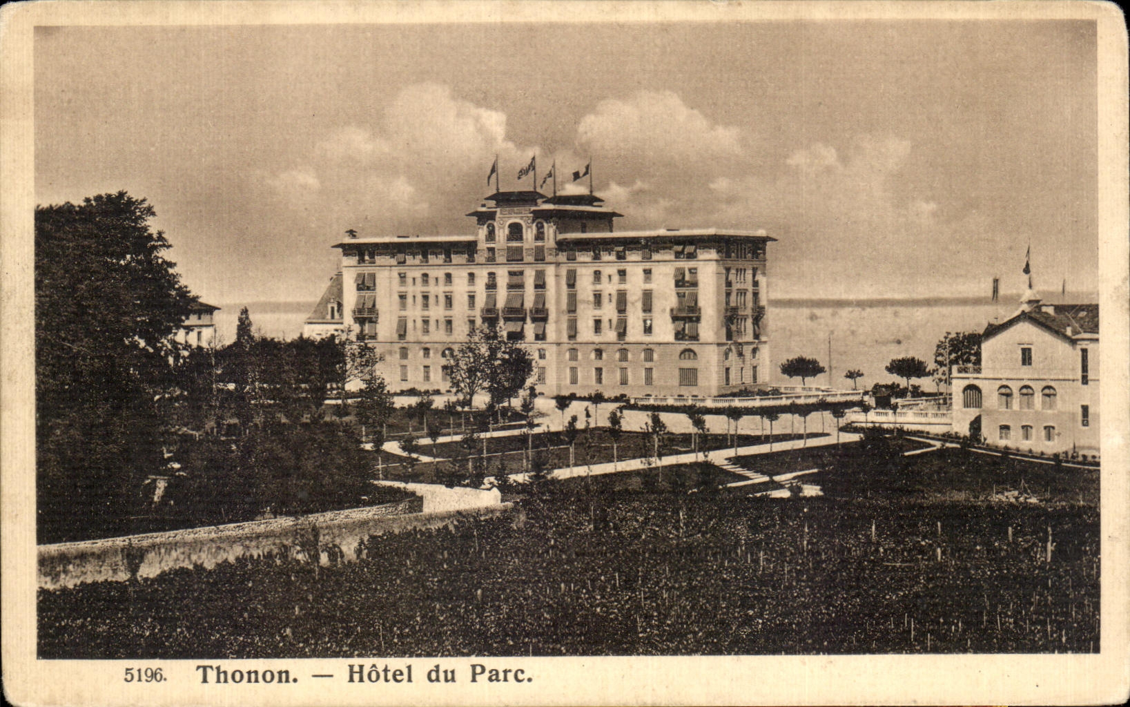 Thonon — Hôtel du Parc — éditeur inconnu, n° 5196