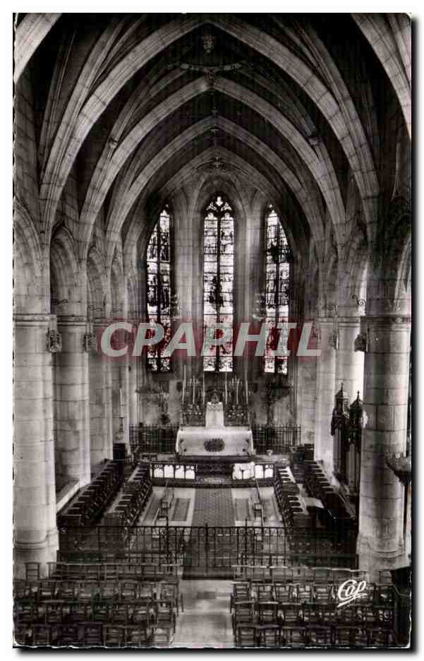 Montmorency — La Nef et le Chœur de l'Église Saint-Martin — Cie des Arts Photographiques, Paris