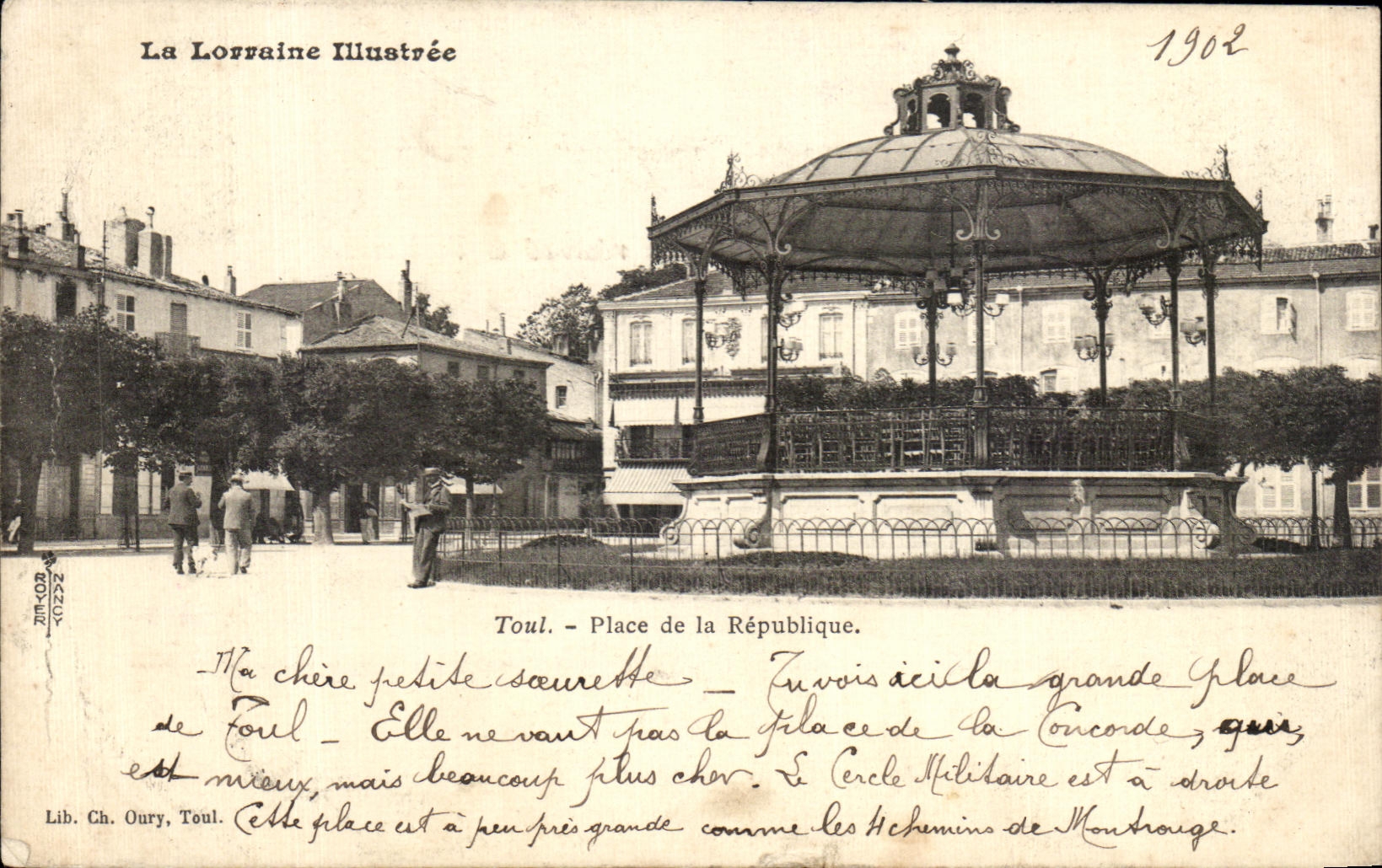 Toul - Place de la République — La Lorraine Illustrée, n° 54, 1902