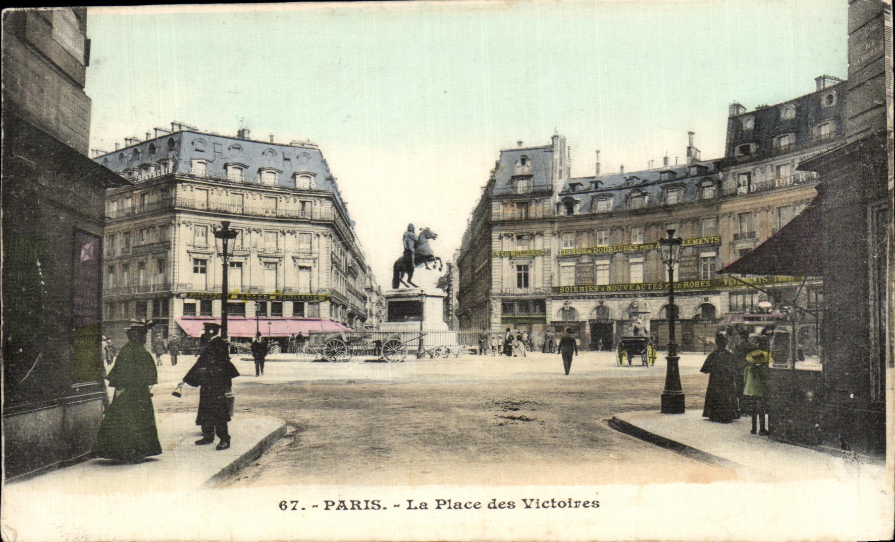 CPA Paris La Place des Victoires