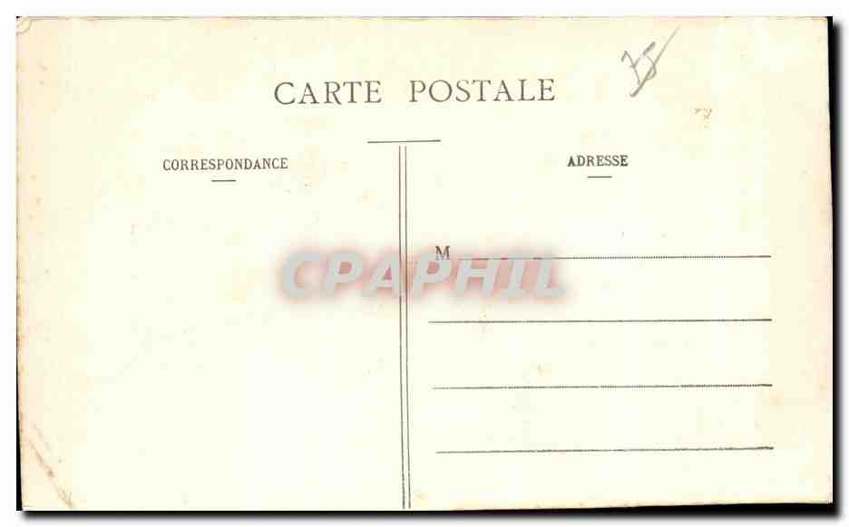 CPA Paris La Place des Victoires — Rückseite