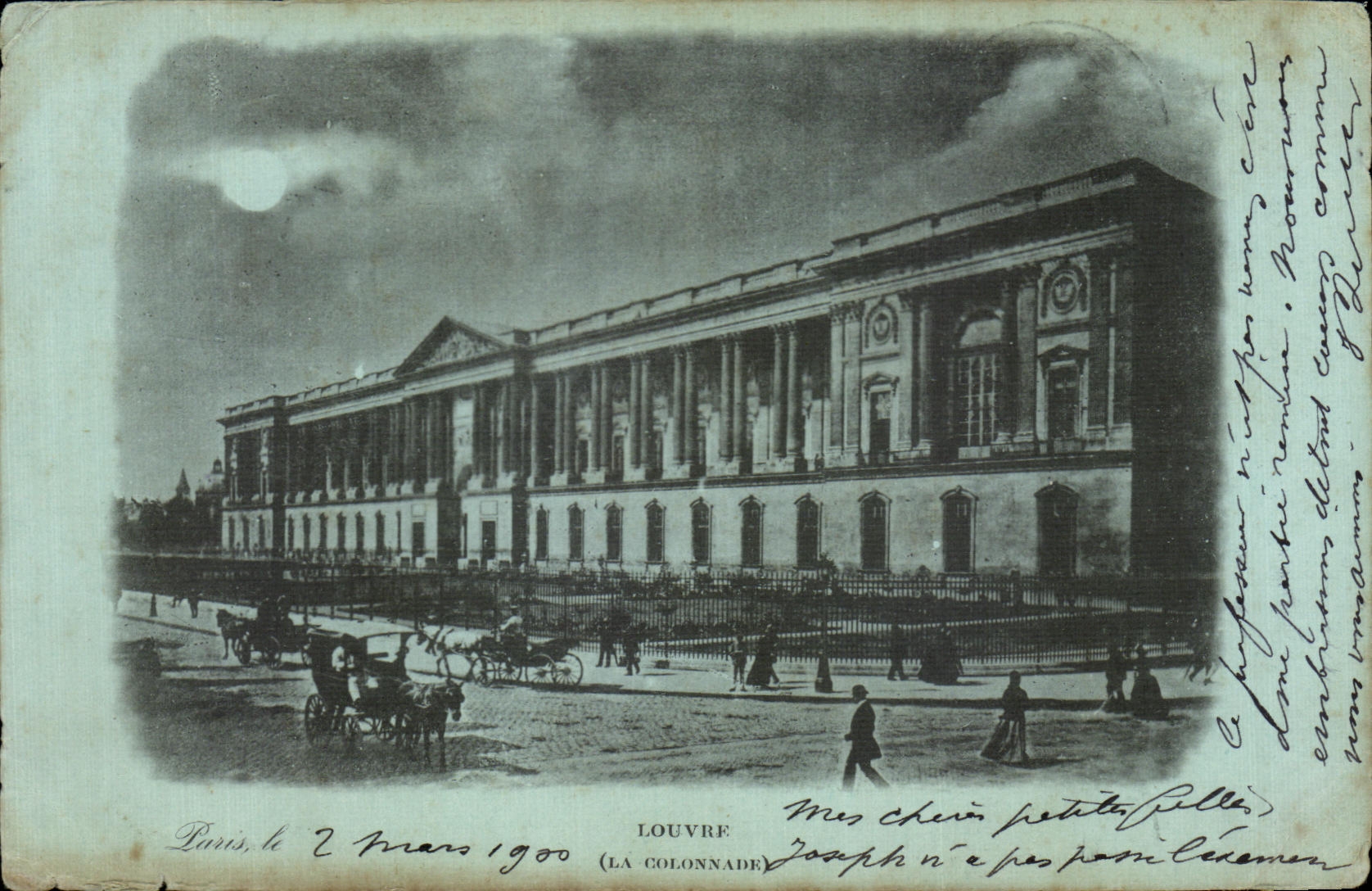 Le Louvre — La Colonnade — Louvre (éditeur inconnu, n° de série non visible)