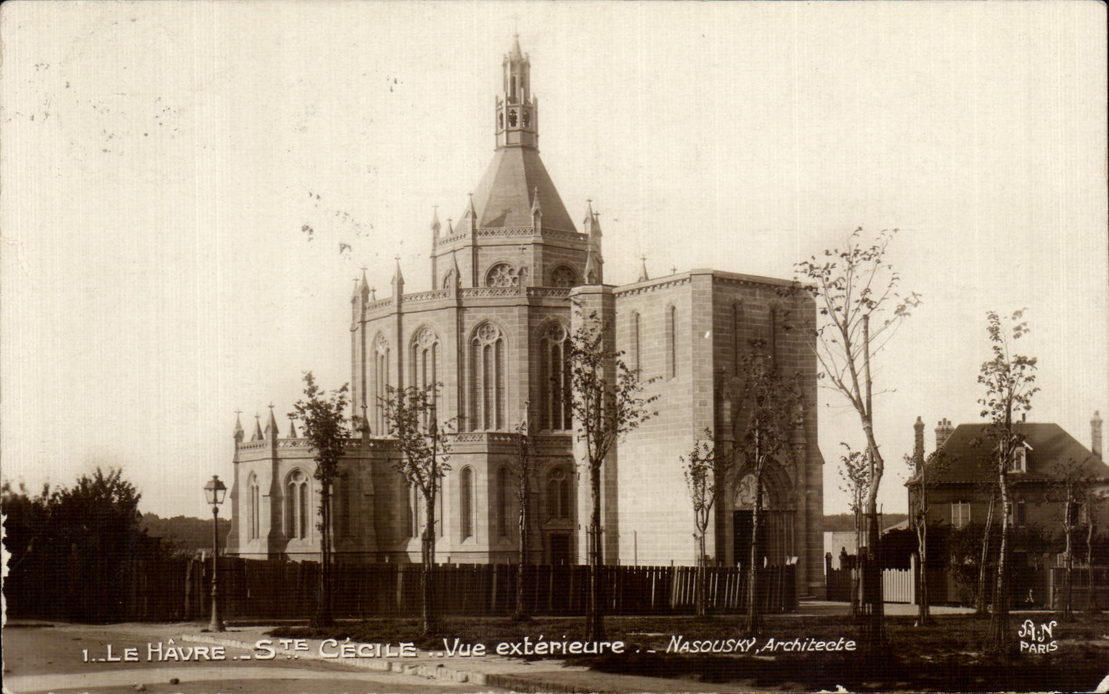 CPA Le Havre Ste Cecile Vue exterieure