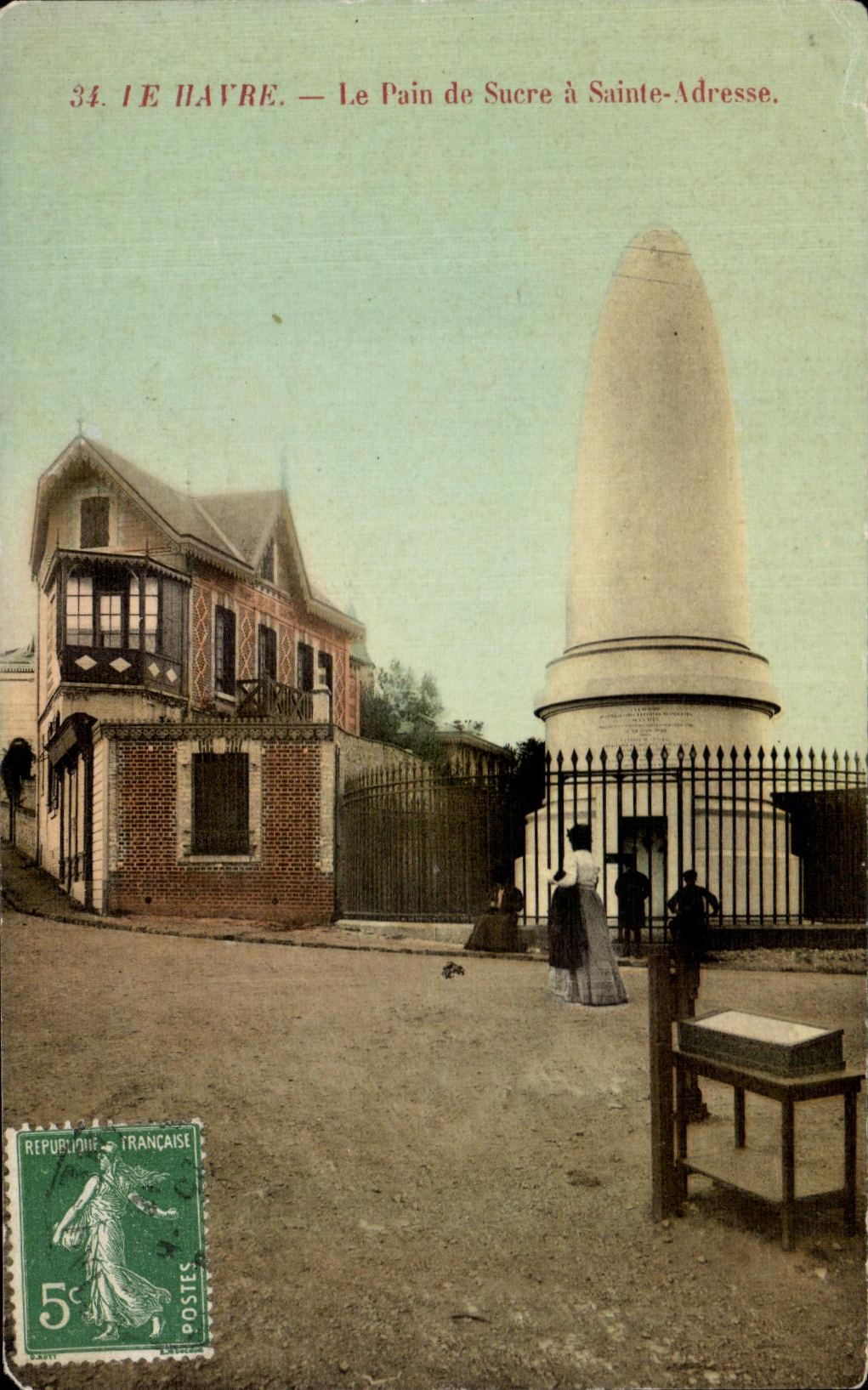 CPA Le Havre Le Pain de Sucre a Sainte Adresse
