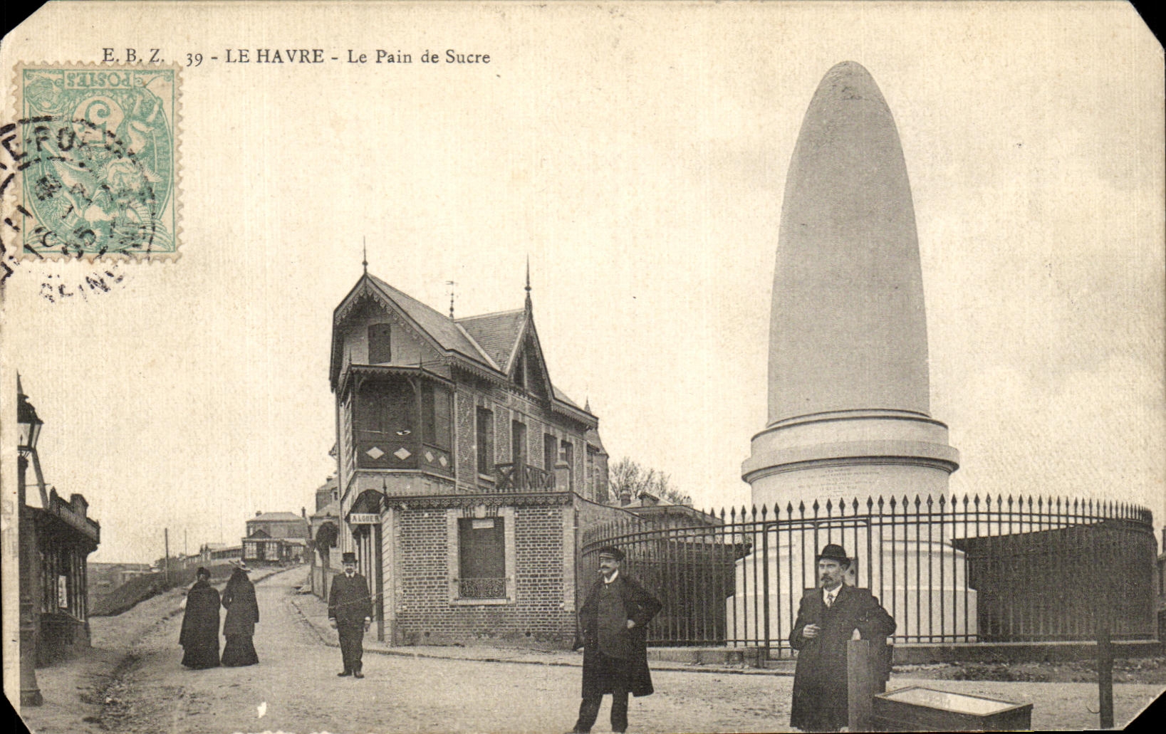 CPA Le Havre Le Pain de Sucre 