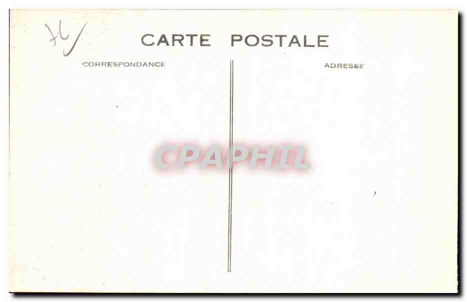 CPA Sainte Adresse chapelle de Notre Dame de Flots — Rückseite