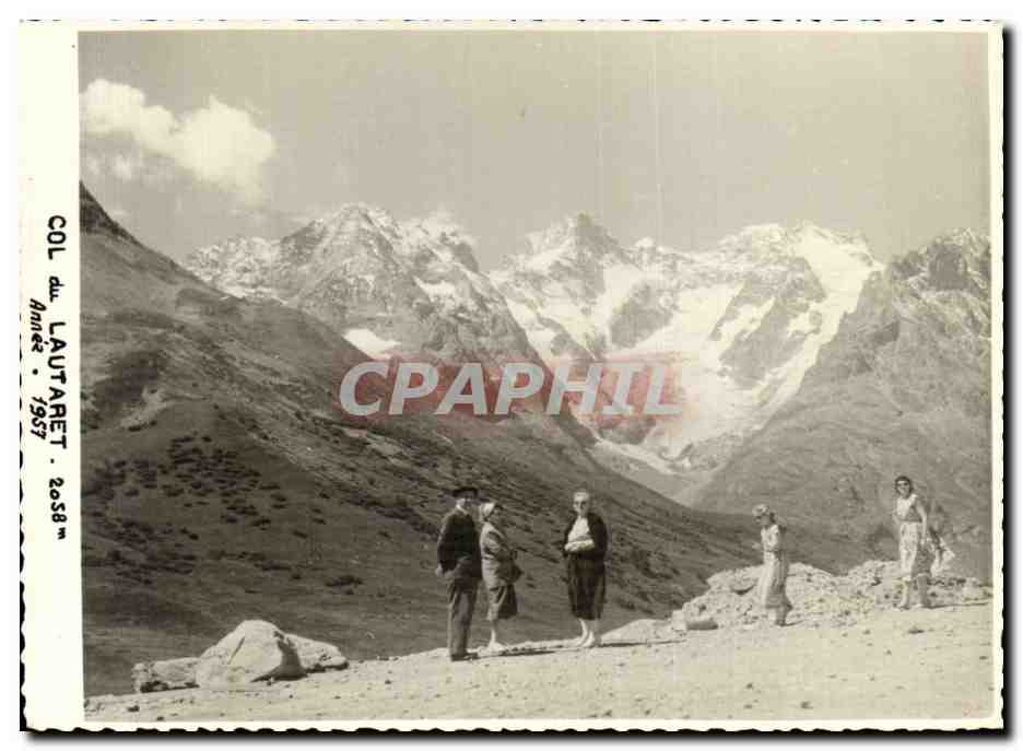 CPA Col du Lautaret 2058m Annee 1957