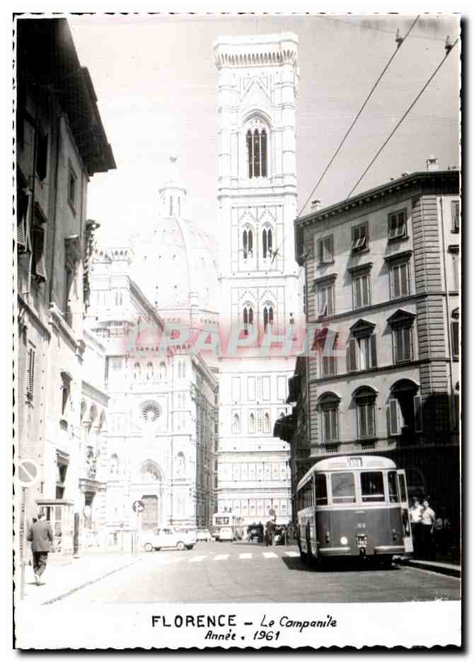 CPA Florence Le Companile Annee 1961