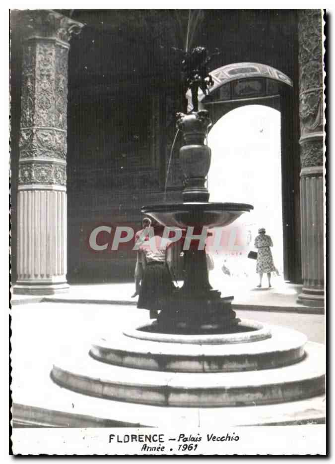 CPA Florence Palais Vecchio Annee 1961