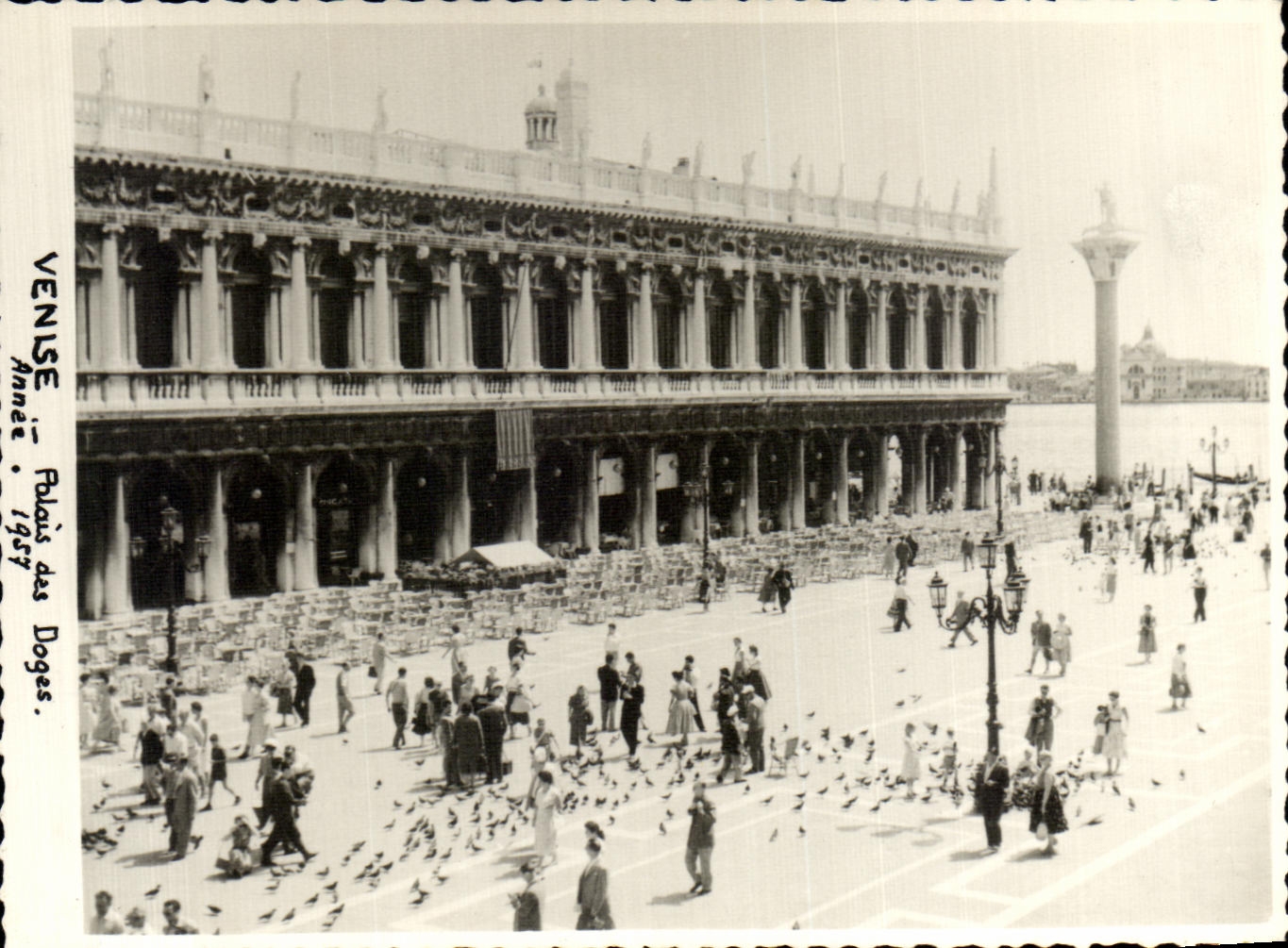 CPA Venise Palais des Doges Annee 1957