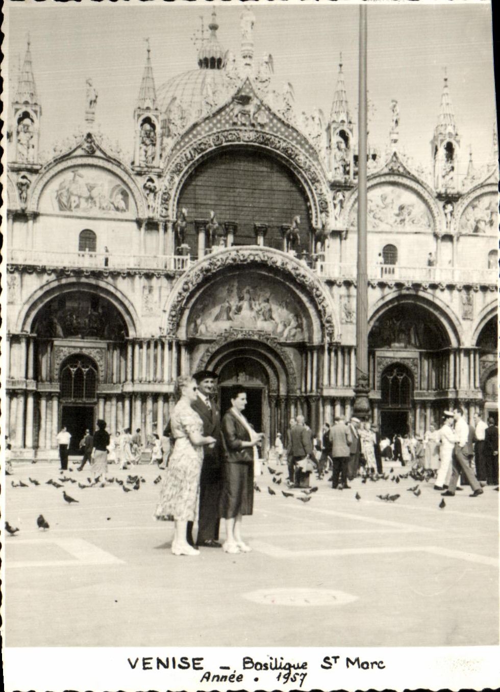 CPA Venise Bosiligue St More Annee 1957