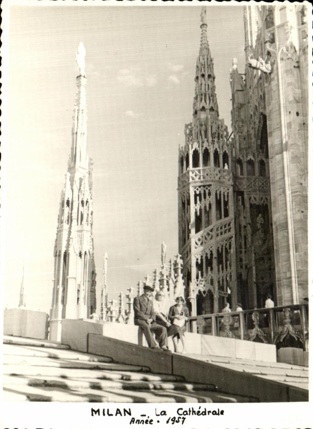 CPA Milan La Cathedrale Annee 1957