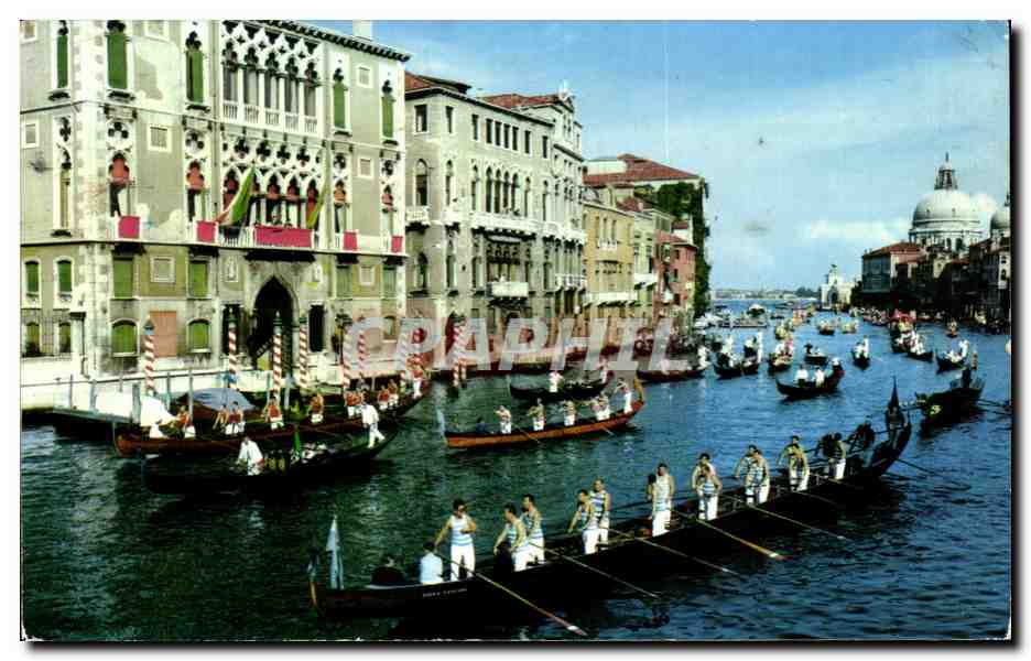 CPA Venezia Regata Starica Regate Historique Histarical Regatta Histarische Regatta
